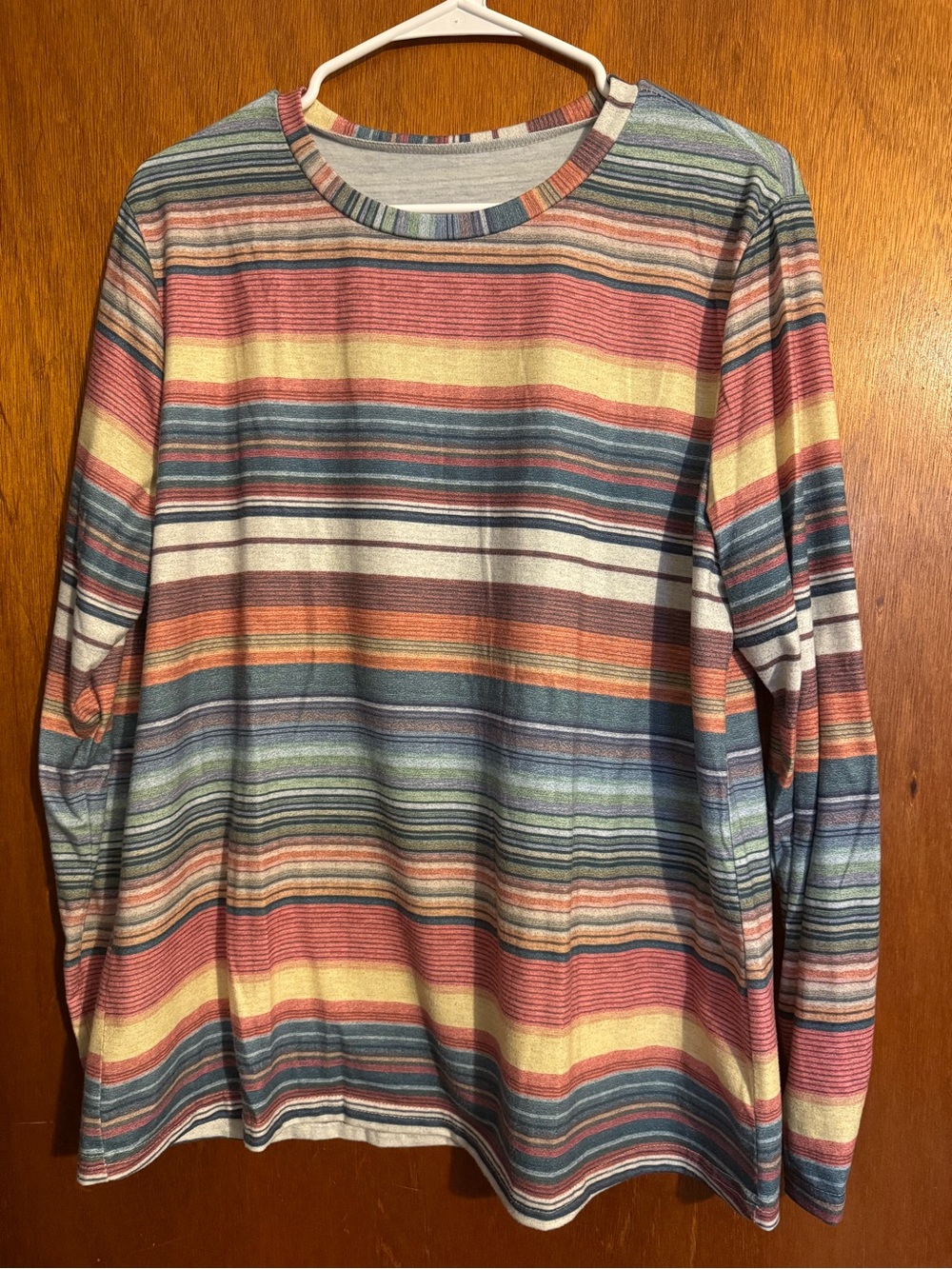 Multicolor Striped Long Sleeve Top